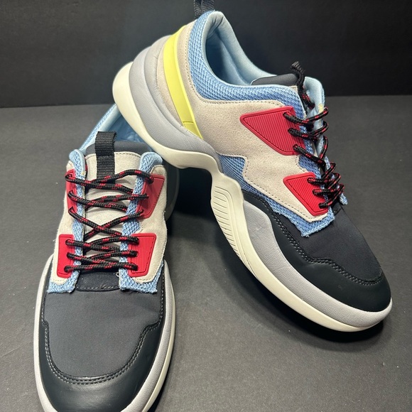 ZARA Men's Multicolor Casual Sneakers size 10 pre owned Exellent condition. - Picture 2 of 6